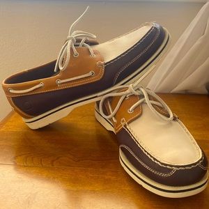 Rockport Tri-Color Men’s Boat Shoes